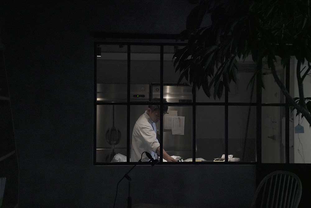 クロムのキッチン