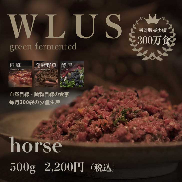 WLUS 犬 生食 ローフード ウルス